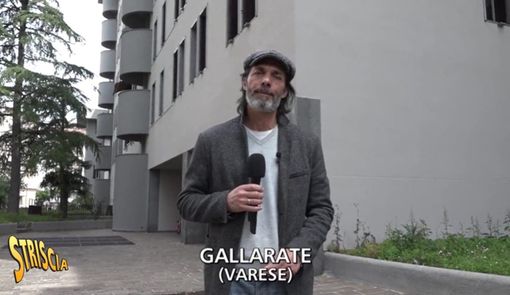 VIDEO. Striscia la Notizia a Gallarate nel palazzo verso lo sgombero VIDEO. Striscia la Notizia a Gallarate nel palazzo verso lo sgombero