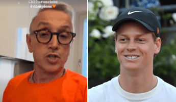 Barbieri, outfit e cena a tema per tifare Sinner: "Chi è arancione è campione" Barbieri, outfit e cena a tema per tifare Sinner: "Chi è arancione è campione"