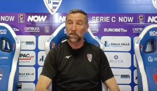 Mister Massimo Sala, intervenuto oggi in conferenza stampa al posto del febbricitante Max Caniato