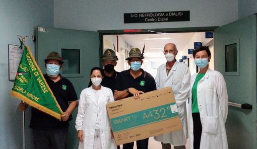 Circolo virtuoso per la Dialisi di Busto: un alpino chiama tutti alla generosità