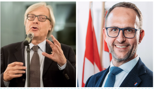 Lampeggianti accesi, il Canton Ticino risponde a Sgarbi: «Non tornerà in Svizzera? Qui i deputati non hanno le auto blu» Lampeggianti accesi, il Canton Ticino risponde a Sgarbi: «Non tornerà in Svizzera? Qui i deputati non hanno le auto blu»