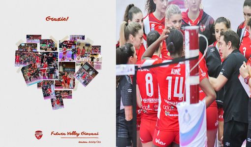 Futura Volley, una stagione che va in archivio: tra emozioni, saluti e nuovi orizzonti Futura Volley, una stagione che va in archivio: tra emozioni, saluti e nuovi orizzonti