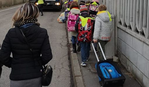 A Olgiate si rimette in moto il MillePiedibus