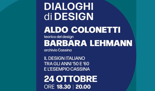 “Il design italiano tra gli anni '50 e '60 e l'esempio Cassina” “Il design italiano tra gli anni '50 e '60 e l'esempio Cassina”