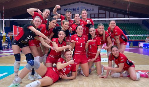 Momento d'oro per la Futura, alla terza vittoria di fila