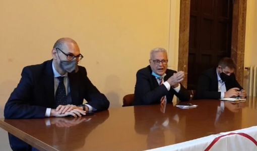 Da sinistra: Fumagalli, Maggioni e Astuti