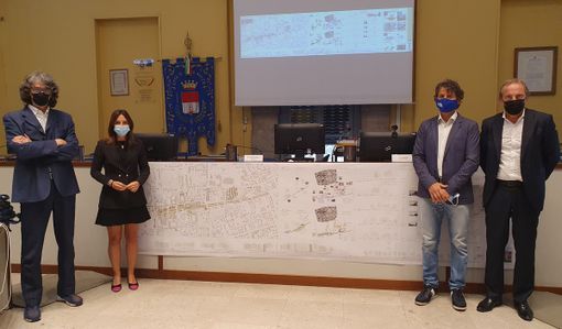 La presentazione del progetto in municipio