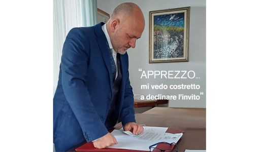 Il candidato sindaco Giovanni Montano declina l'invito
