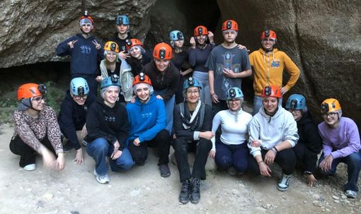 Gli studenti del Crespi in Erasmus durante un'escursione in Andalusia