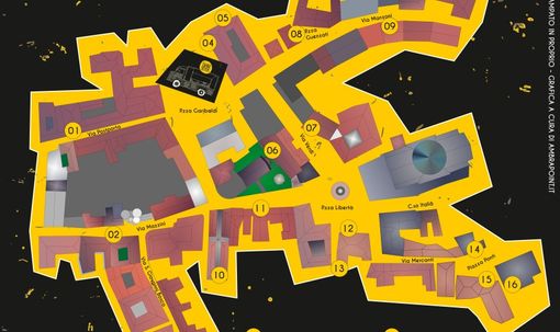 La dislocazione delle attività aderenti (locandina completa in fondo all'articolo) La dislocazione delle attività aderenti (locandina completa in fondo all'articolo)