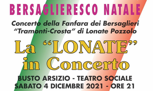 Il Natale sarà “bersaglieresco”. Parola di Fanfara di Lonate