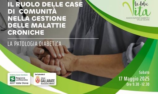 Case di comunità e gestione delle patologie croniche: se ne parla a Gallarate con l’associazione “La dolce vita”