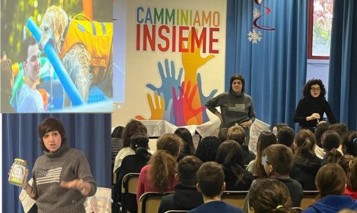 VIDEO. «Ognuno di noi sa fare delle cose e non delle altre». Mai Paura e la felicità condivisa con i ragazzi