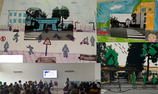 Alcuni disegni dei bambini e il confronto