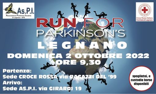 La Run for Parkinson’s torna a Legnano