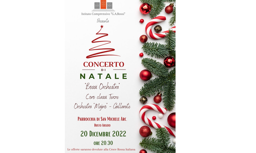 La “Bossi-Majno orchestra” augura buon Natale in San Michele e devolve il ricavato alla Croce Rossa La “Bossi-Majno orchestra” augura buon Natale in San Michele e devolve il ricavato alla Croce Rossa