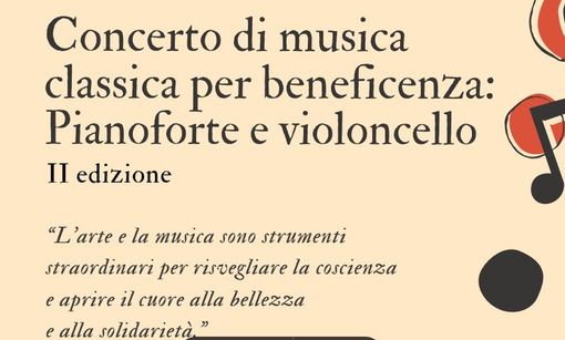 Quando la musica accende il cuore: a Busto torna il concerto per la Caritas di pianoforte e violoncello