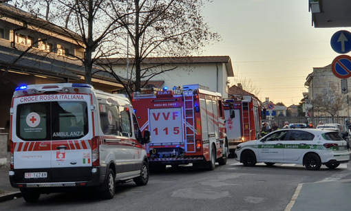 I soccorsi sul posto a Canegrate I soccorsi sul posto a Canegrate