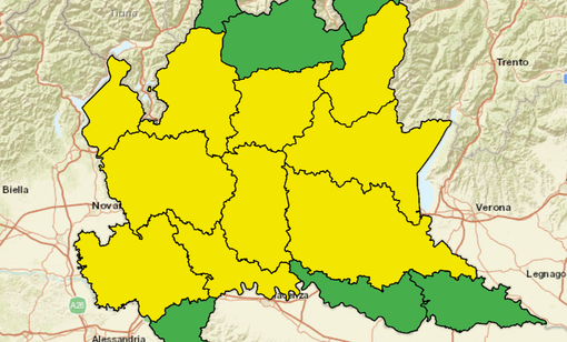 Doppia allerta meteo: rischio temporali forti e criticità idrogeologica nel sud della provincia Doppia allerta meteo: rischio temporali forti e criticità idrogeologica nel sud della provincia