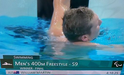 L'australiano William Martin dominatore d'oro della prima finale paralimpica del nuoto a Tokyo