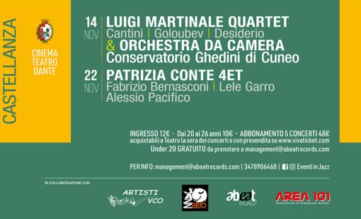 Eventi In Jazz approda a Castellanza: due serate di grande musica Eventi In Jazz approda a Castellanza: due serate di grande musica