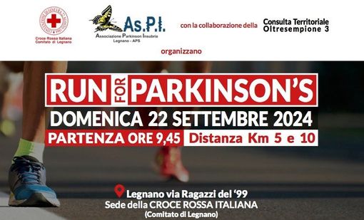 Run for Parkinson: Legnano unisce persone ed esperienze contro la malattia Run for Parkinson: Legnano unisce persone ed esperienze contro la malattia