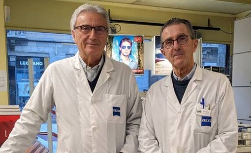 I titolari Guido Nebuloni e Giuseppe Gallo Stampino