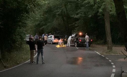 Il luogo dell'omicidio di Daniele Morello sulla strada che da Cantello porta a Varese in zona Iper. Poco dopo l'assassino avrebbe tentato di uccidere anche la ex compagna a Stabio Il luogo dell'omicidio di Daniele Morello sulla strada che da Cantello porta a Varese in zona Iper. Poco dopo l'assassino avrebbe tentato di uccidere anche la ex compagna a Stabio