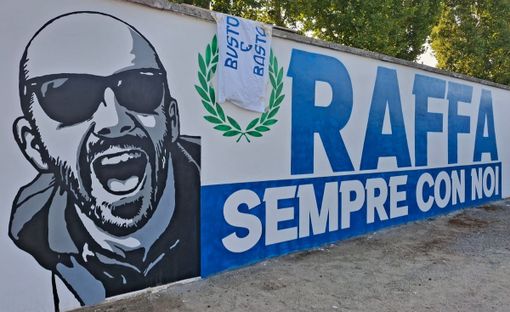 Popolari scoperti dello Speroni dedicati a "Raffa", la soddisfazione degli ultras
