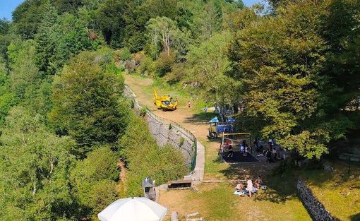 Malore al Sasso del Ferro, uomo trasportato a Varese in elisoccorso