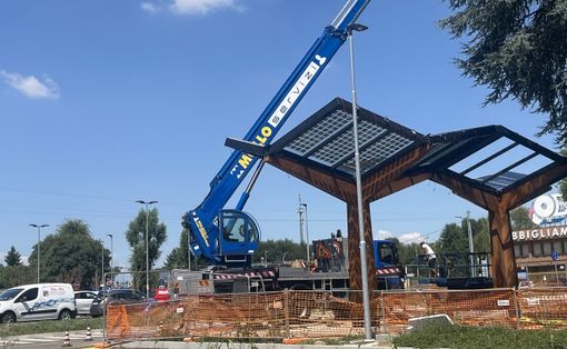 All'ex Mostra del Tessile arriva anche una stazione di ricarica elettrica
