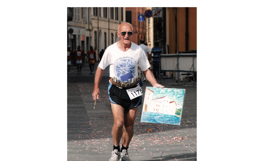 Busto dice addio al suo &quot;pittore podista&quot;