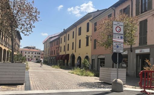 L'ingresso di via Cavallotti