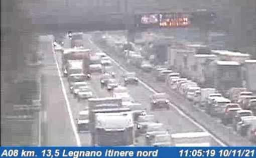 La situazione code vista dalle telecamere di Autostrade per l'Italia