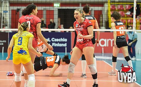 L'urlo di Mingardi consacra la nuova impresa della Uyba in Champions League