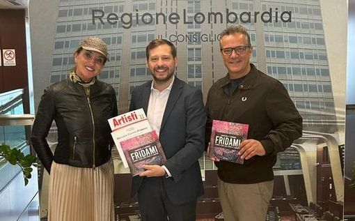 Monti (Lega) incontra l’artista bustocca Manuela Carnini: «Esempio di sensibilità»