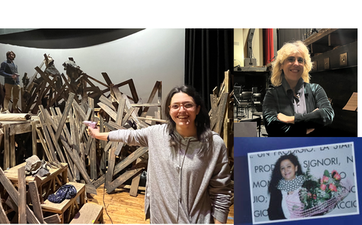 Alice Benazzi, Maria Cristina Romanini e Delia Cajelli