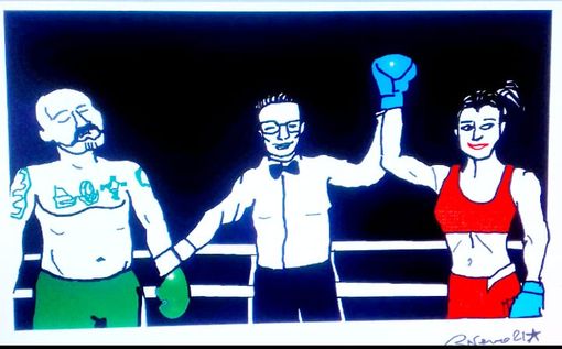 L'illustrazione di Riverso per il cortometraggio di Albani