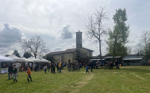L'area della festa della Madonna in Veroncora