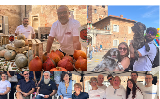 VIDEO E FOTO. La festa della zucca ritrovata splende per tutti a Fagnano: «Adulti, bambini e amici a quattro zampe. Che voglia di stare insieme»