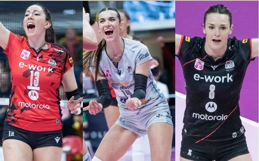 Olivotto, Zannoni e Lualdi saranno ancora farfalle nella stagione 23/24