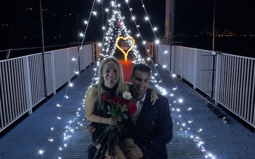 Paolo e Annalisa in una foto da Luinonotizie.it