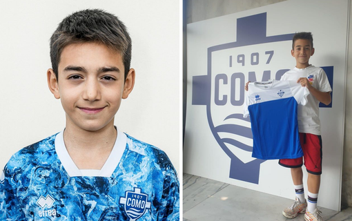 Como in Serie A, fa festa anche il giovanissimo bomber di Busto Antonio Borda Como in Serie A, fa festa anche il giovanissimo bomber di Busto Antonio Borda