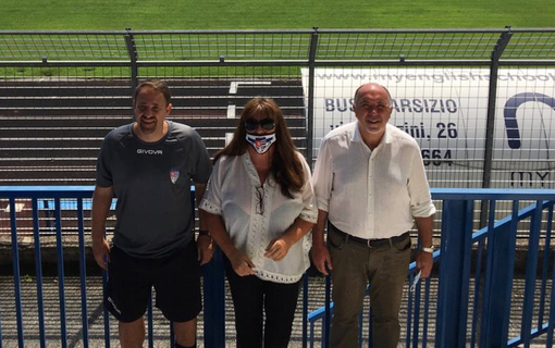 Da sinistra Ivan Javorcic, Patrizia Testa e Sandro Turotti lo scorso anno