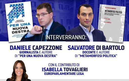 Le sfide del centrodestra. Se ne parla a Busto con Daniele Capezzone Le sfide del centrodestra. Se ne parla a Busto con Daniele Capezzone