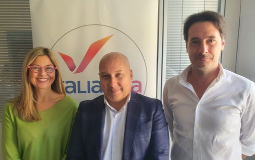 Da sinistra, Gadda, Reina e Licata Da sinistra, Gadda, Reina e Licata