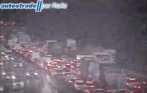 La situazione traffico vista dalla webcam di Autostrade per l'Italia La situazione traffico vista dalla webcam di Autostrade per l'Italia