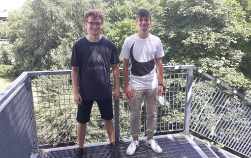 Da sinistra, Alessandro Crespi e Andrea Galliano