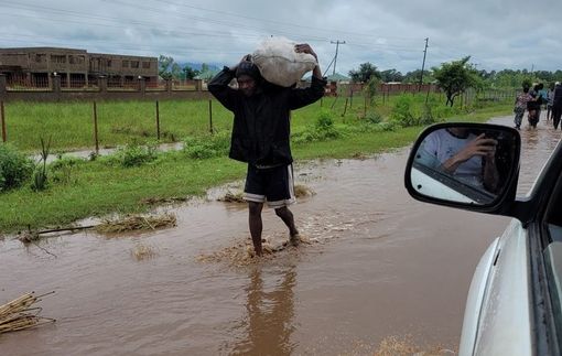 Le campagne allagate dal ciclone Freddy Le campagne allagate dal ciclone Freddy