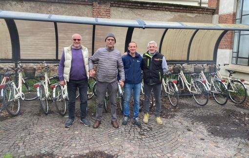 Le bici donate dal Comune di Busto alla popolazione ucraina